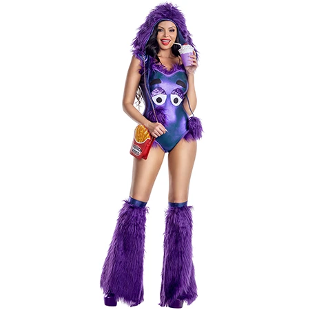 COSTUME DA MOSTRO MILKSHAKE VIOLA